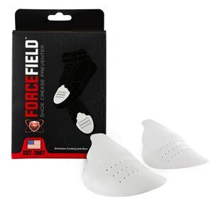 ForceField Shoe Crease Preventer Patented Sneakers Protectors - Medium White